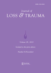 Cover image for Journal of Loss and Trauma, Volume 28, Issue 8, 2023
