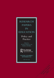 Cover image for Research Papers in Education, Volume 29, Issue 4, 2014