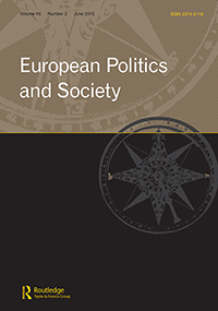 Cover image for European Politics and Society, Volume 16, Issue 2, 2015
