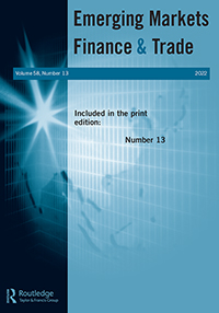 Cover image for Emerging Markets Finance and Trade, Volume 58, Issue 13, 2022