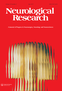 Cover image for Neurological Research, Volume 39, Issue 5, 2017