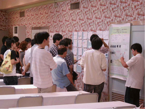 Figure 2. Poster session at the JLCS summer school.