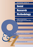 Cover image for International Journal of Social Research Methodology, Volume 16, Issue 6, 2013