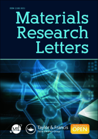 Cover image for Materials Research Letters, Volume 12, Issue 3, 2024