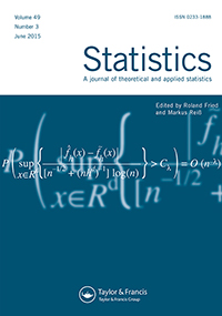 Cover image for Statistics, Volume 49, Issue 3, 2015