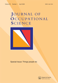 Cover image for Journal of Occupational Science, Volume 29, Issue 1, 2022