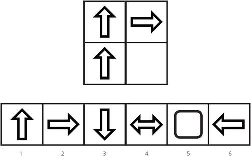Figure 4 Example logic and reasoning test item.