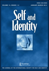Cover image for Self and Identity, Volume 16, Issue 3, 2017