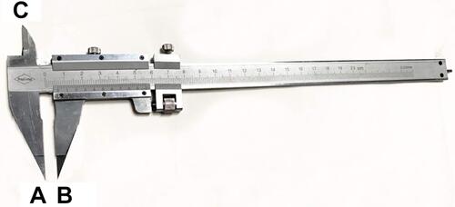 Figure 4 The Two-point Discrimination Threshold Gauge.