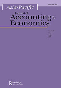 Cover image for Asia-Pacific Journal of Accounting & Economics, Volume 29, Issue 4, 2022