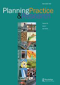 Cover image for Planning Practice & Research, Volume 33, Issue 2, 2018