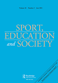 Cover image for Sport, Education and Society, Volume 26, Issue 5, 2021