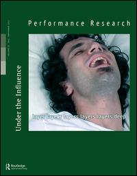 Cover image for Performance Research, Volume 22, Issue 6, 2017