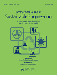 Cover image for International Journal of Sustainable Engineering, Volume 8, Issue 3, 2015