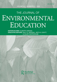 Cover image for The Journal of Environmental Education, Volume 54, Issue 6, 2023