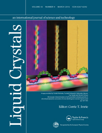 Cover image for Liquid Crystals, Volume 43, Issue 4, 2016