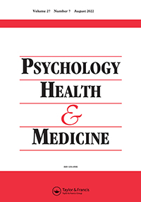 Cover image for Psychology, Health & Medicine, Volume 27, Issue 7, 2022