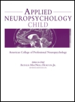 Cover image for Applied Neuropsychology: Child, Volume 3, Issue 1, 2014