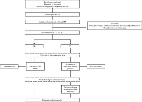 Figure 1. Study selection and execution schedule.