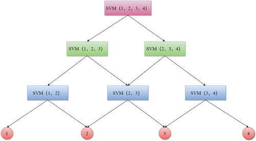 Figure 3. Schematic diagram of SVM algorithm.