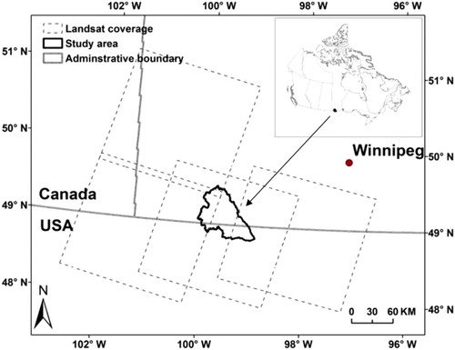 Figure 1. The location of the test site.