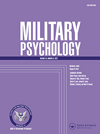 Cover image for Military Psychology, Volume 34, Issue 6, 2022