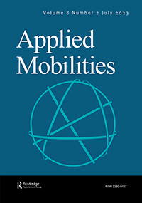 Cover image for Applied Mobilities, Volume 8, Issue 2, 2023