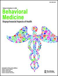 Cover image for Behavioral Medicine, Volume 17, Issue 4, 1991