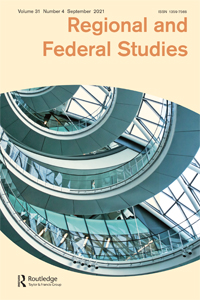 Cover image for Regional & Federal Studies, Volume 31, Issue 4, 2021