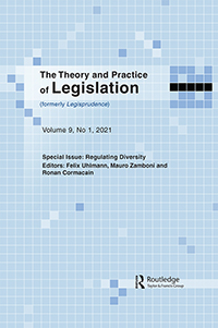 Cover image for The Theory and Practice of Legislation, Volume 9, Issue 1, 2021