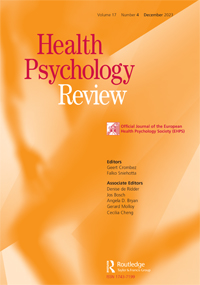 Cover image for Health Psychology Review, Volume 17, Issue 4, 2023
