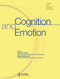 Cover image for Cognition and Emotion, Volume 36, Issue 5, 2022