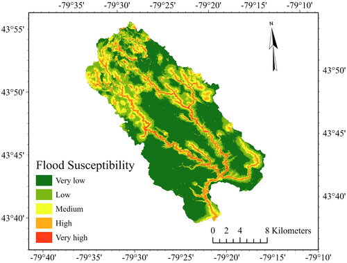 Figure 7. FSM for the Don River produced by the ANN-FPI method.