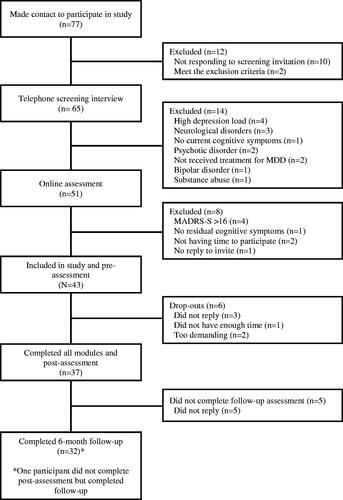 Figure 1. Participant flow diagram.