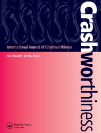 Cover image for International Journal of Crashworthiness, Volume 28, Issue 2, 2023