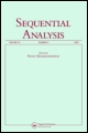 Cover image for Sequential Analysis, Volume 29, Issue 2, 2010