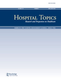 Cover image for Hospital Topics, Volume 101, Issue 2, 2023