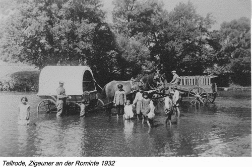 Figure 6. ‘Tellrode, Gypsies at the Rominte 1932’ (Bildarchiv Ostpreußen, www.bildarchiv-ostpreussen.de/index.html.de, ID044888)