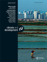 Cover image for Climate and Development, Volume 15, Issue 8, 2023