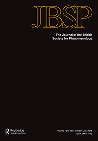 Cover image for Journal of the British Society for Phenomenology, Volume 49, Issue 1, 2018