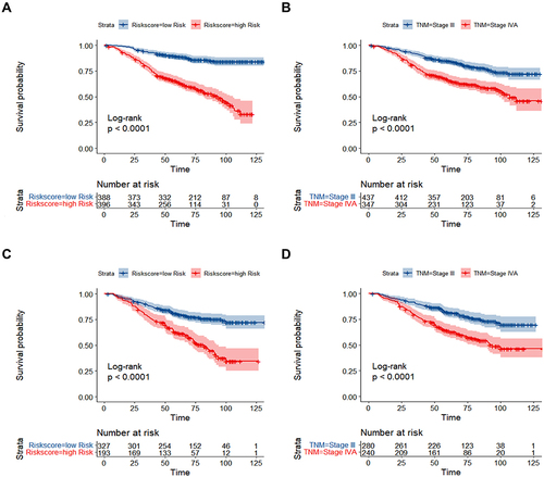 Figure 2 Kaplan–Meier curves demonstrating OS in patients of LA-NPC.