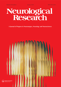 Cover image for Neurological Research, Volume 40, Issue 1, 2018