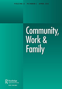 Cover image for Community, Work & Family, Volume 21, Issue 2, 2018