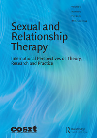 Cover image for Sexual and Relationship Therapy, Volume 31, Issue 2, 2016