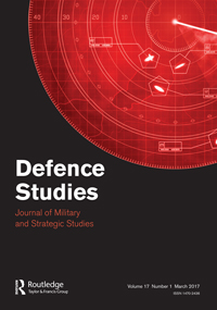Cover image for Defence Studies, Volume 17, Issue 1, 2017