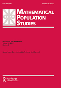 Cover image for Mathematical Population Studies, Volume 31, Issue 2, 2024