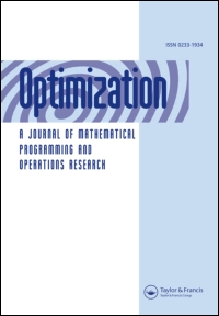 Cover image for Optimization, Volume 14, Issue 3, 1983