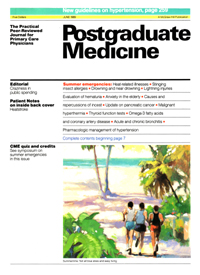 Cover image for Postgraduate Medicine, Volume 85, Issue 8, 1989