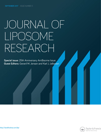 Cover image for Journal of Liposome Research, Volume 27, Issue 3, 2017