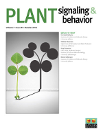 Cover image for Plant Signaling & Behavior, Volume 7, Issue 10, 2012